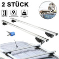 Universal Roof Rack Cross Bars cm, Aluminum Roof Rails with Security Lock, kg Load Capacity, for cars' suves with Roof Rails, cm Aluminum Roof Rack Crossbars, Anti-Theft Lockable, 150kg Heavy Duty, Universal Fit for Vehicles