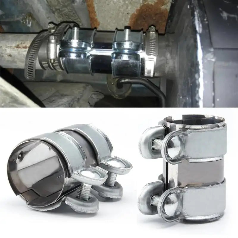 Exhaust Clamp 45mm 50mm 55mm 60mm 65mm 70mm Universal Size for Car Van Exhaust Pipe Leak Prevent