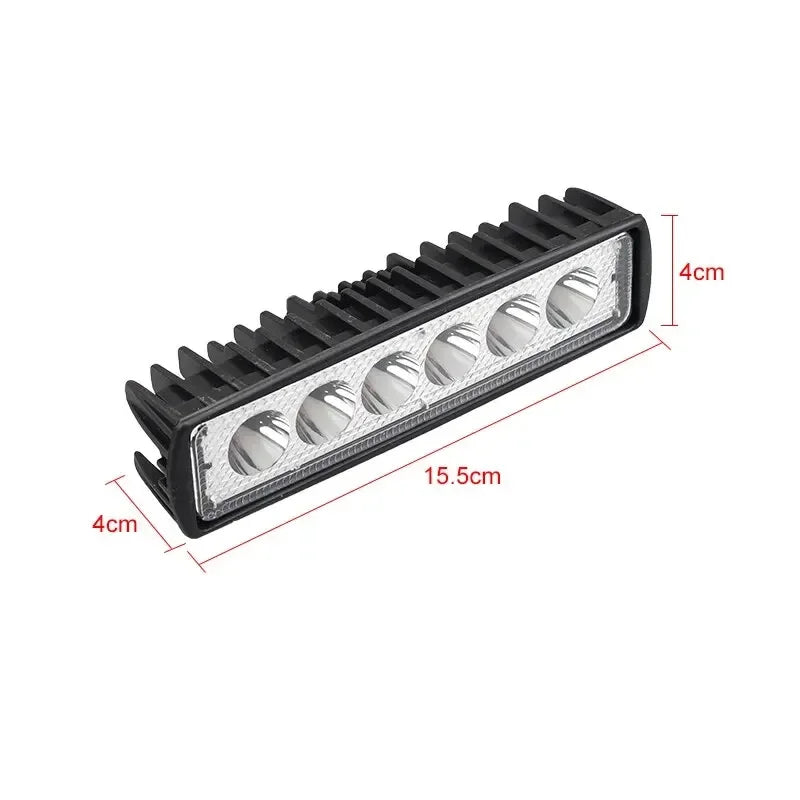 18w 6 LED Car Work Light Universal 12V