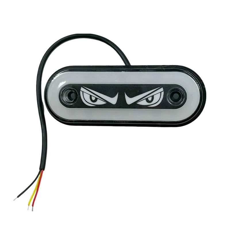 High Visibility 12V/24V LED Side Markers Flashing And Constant Light Modes For Trucks Trailers And Motorcycles