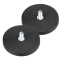 2PCS 43mm M6 Bolt Magnetic Base Mount Bracket Clamp LED Work Light Bar Holder SUV Offroad
