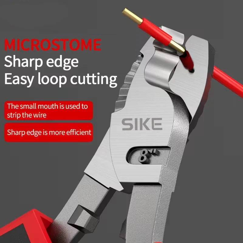 Cable cutters, electrician's pliers, wire strippers, crimping pliers, cable scissors, multi-purpose hand tools