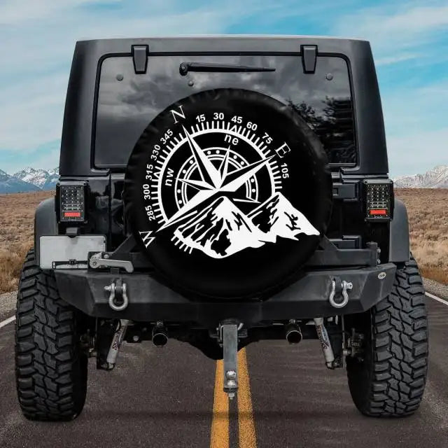 Foruidea General Motors Spare Tire Cover Tire Storage Bag Wheel Tire Dust COVER CAR Tire Suitable For Ordinary Cars Trailer Off
