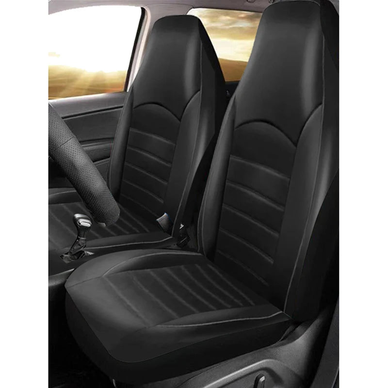 PU Leather Car Seat Covers For Front Seats Car Interior Accessories All-season Auto Seat Covers Fit for Most Cars Universal