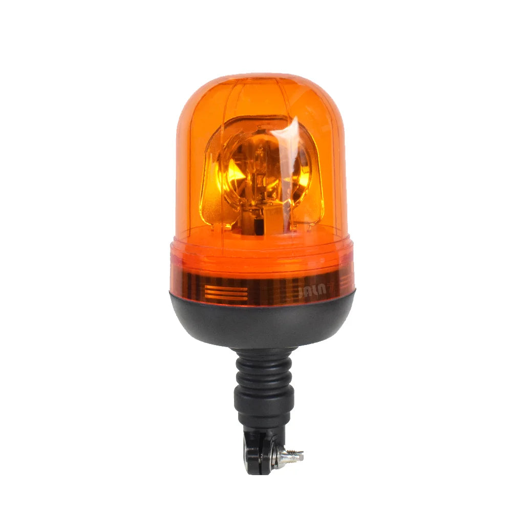 JALN7 Beacon Rotating Light Tractor Warning Emergency Strobe Halogen Signal Lamp Truck Bracket 12V Original Classic Amber