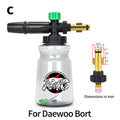 Car Wash Snow Foam Lance Foam Nozzle Foam Cannon Foam Generator for Daewoo Hammer Karcher Huter Makita High Pressure Washer