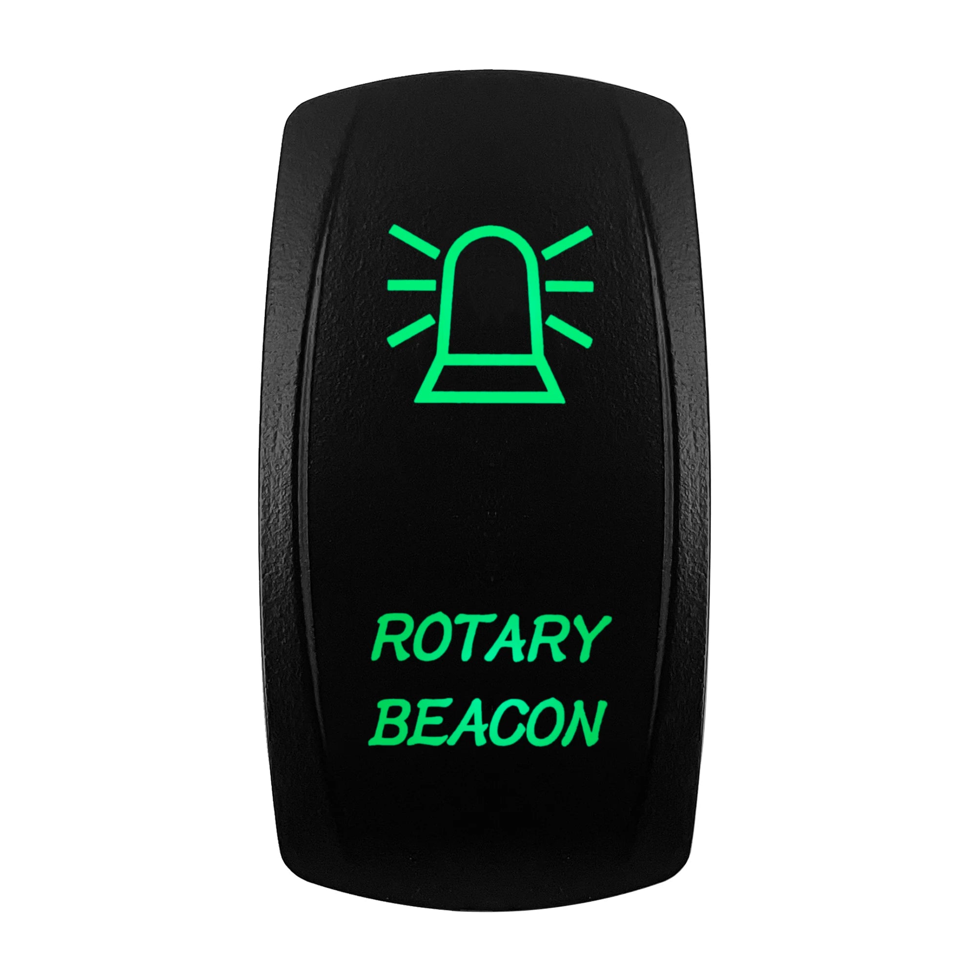12V ROTARY BEACON Rocker Switch SPST 5PIN ON OFF Dual LED Light For Car Marine Boat Auto Truck Car Accessories Waterproof IP68