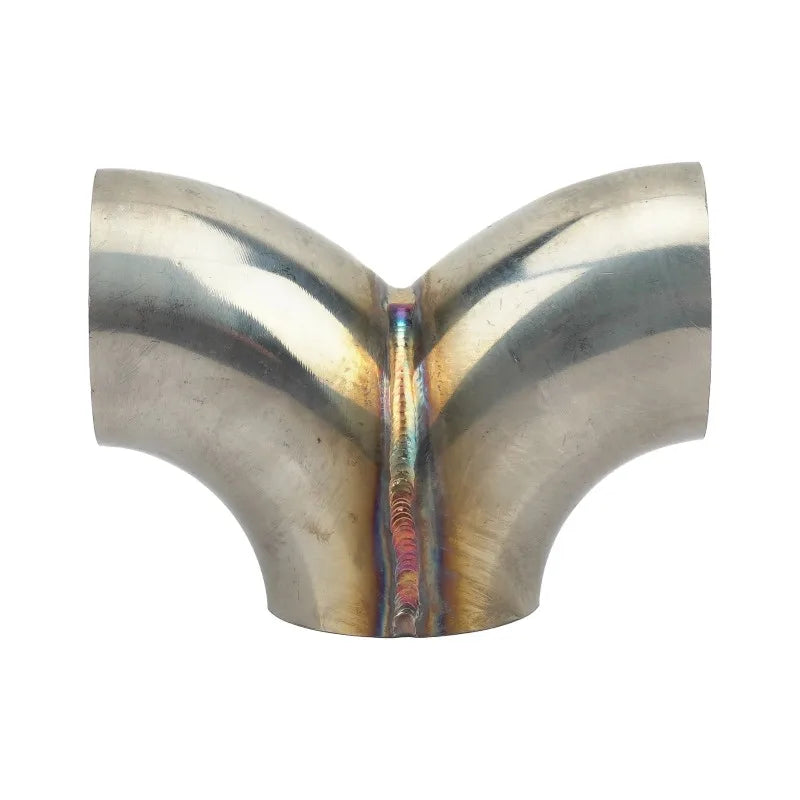 2/2.25/2.5/3.0inch Exhaust Y Shape Connector Joint Pipe Tube Stainless Steel 51/57/70/76mm Exhuast Adapter Coupler Connection