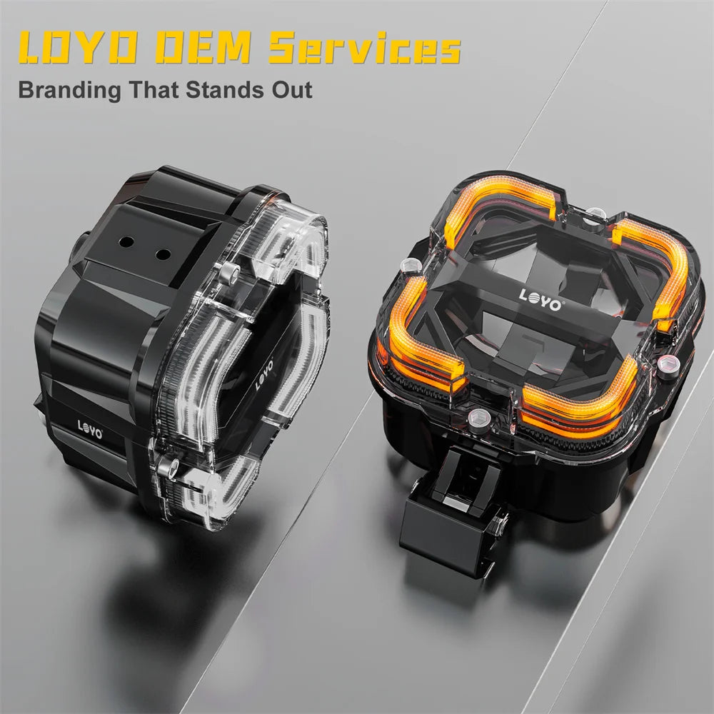 4Inch/5.75Inch Led Work Light Bar Amber DRL Driving Light Spotlight 4x4 Offroad For Motorcycle Car ATV Race Dirt Bike Pickup