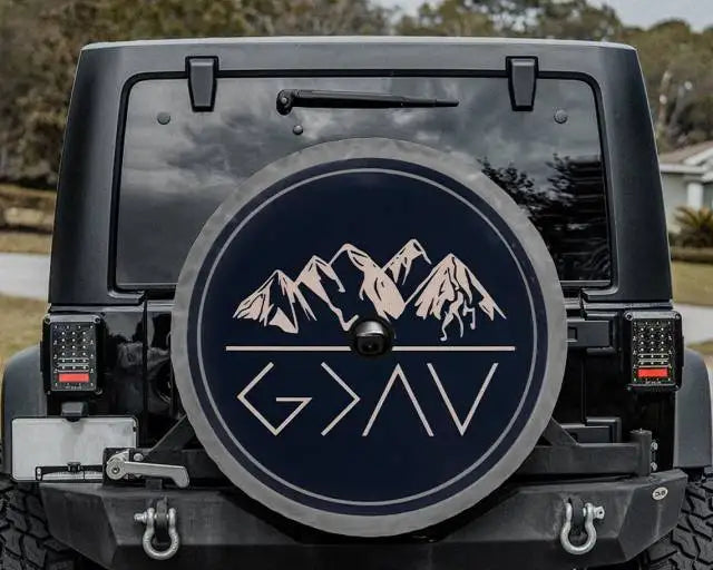 Foruidea General Motors Spare Tire Cover Tire Storage Bag Wheel Tire Dust COVER CAR Tire Suitable For Ordinary Cars Trailer Off