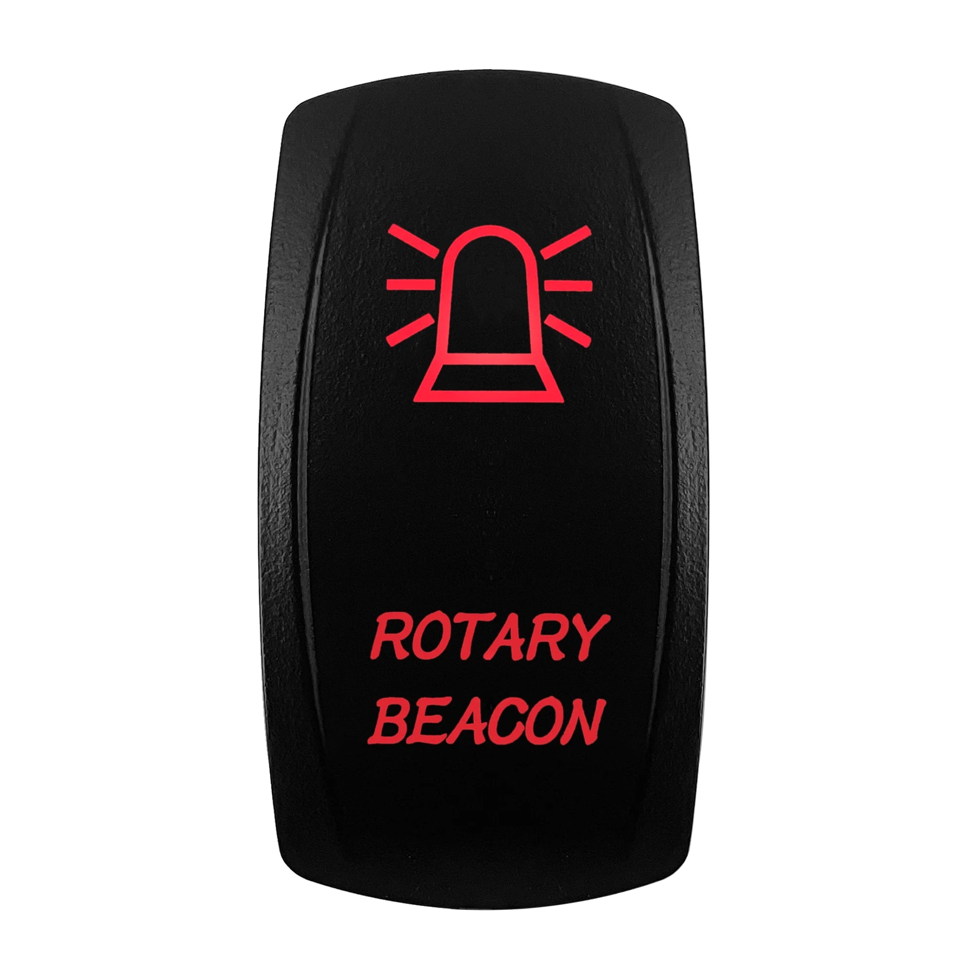 12V ROTARY BEACON Rocker Switch SPST 5PIN ON OFF Dual LED Light For Car Marine Boat Auto Truck Car Accessories Waterproof IP68