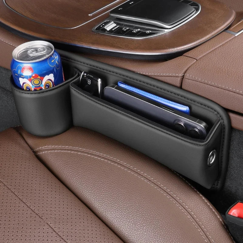 Car Seat Gap Organizer Storage Box Pocket Universal Wallet Keys Card Cup Phone Holder Auto Interior Accessories