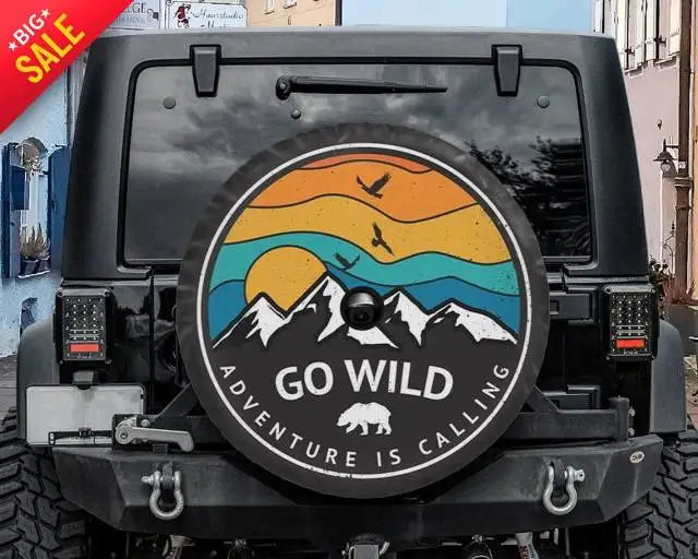 Foruidea General Motors Spare Tire Cover Tire Storage Bag Wheel Tire Dust COVER CAR Tire Suitable For Ordinary Cars Trailer Off