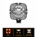 4Inch/5.75Inch Led Work Light Bar Amber DRL Driving Light Spotlight 4x4 Offroad For Motorcycle Car ATV Race Dirt Bike Pickup