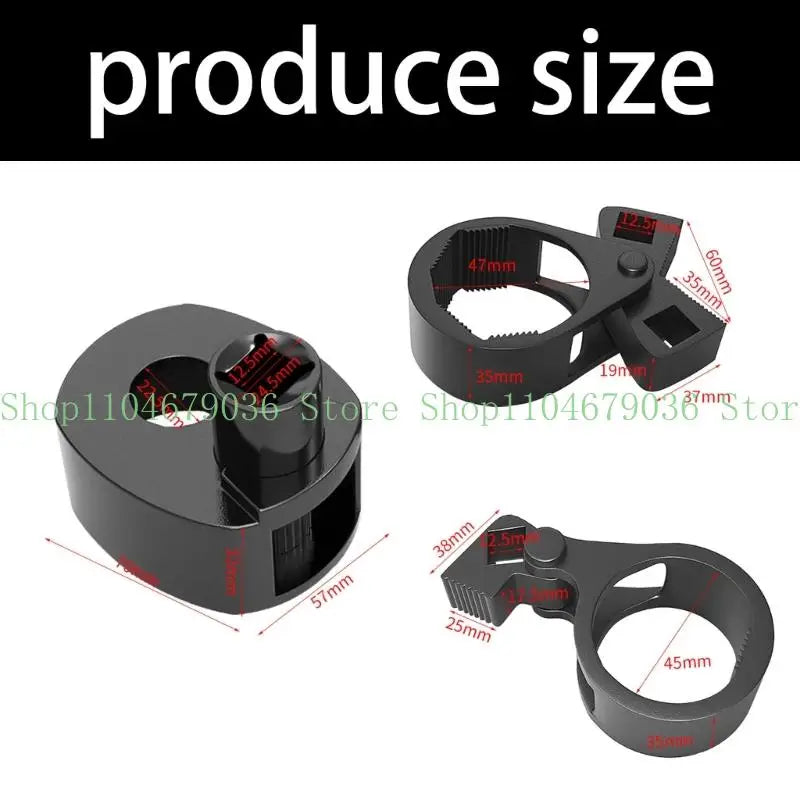 652F Professional Inner Tie Rod Removal Wrench Not Slip Grip Universal Steering Gear Removal for Most Car Trucks & Vehicles