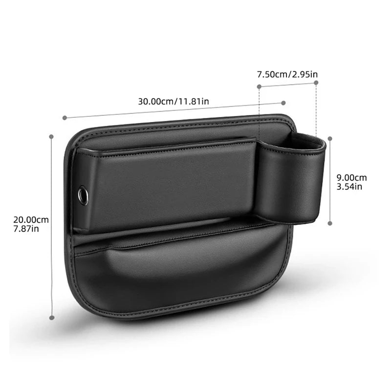 Car Seat Gap Organizer Storage Box Pocket Universal Wallet Keys Card Cup Phone Holder Auto Interior Accessories