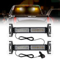 30LED Emergency Strobe Lights New Style Amber Flashing Warning Beacon for Automobiles /Trailers/Trucks/Suvs Windshield Indicator