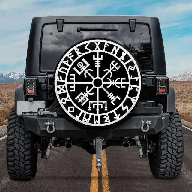 Foruidea General Motors Spare Tire Cover Tire Storage Bag Wheel Tire Dust COVER CAR Tire Suitable For Ordinary Cars Trailer Off