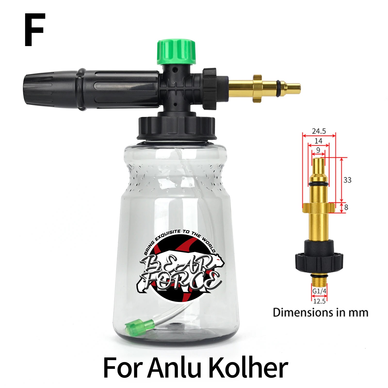 Car Wash Snow Foam Lance Foam Nozzle Foam Cannon Foam Generator for Daewoo Hammer Karcher Huter Makita High Pressure Washer