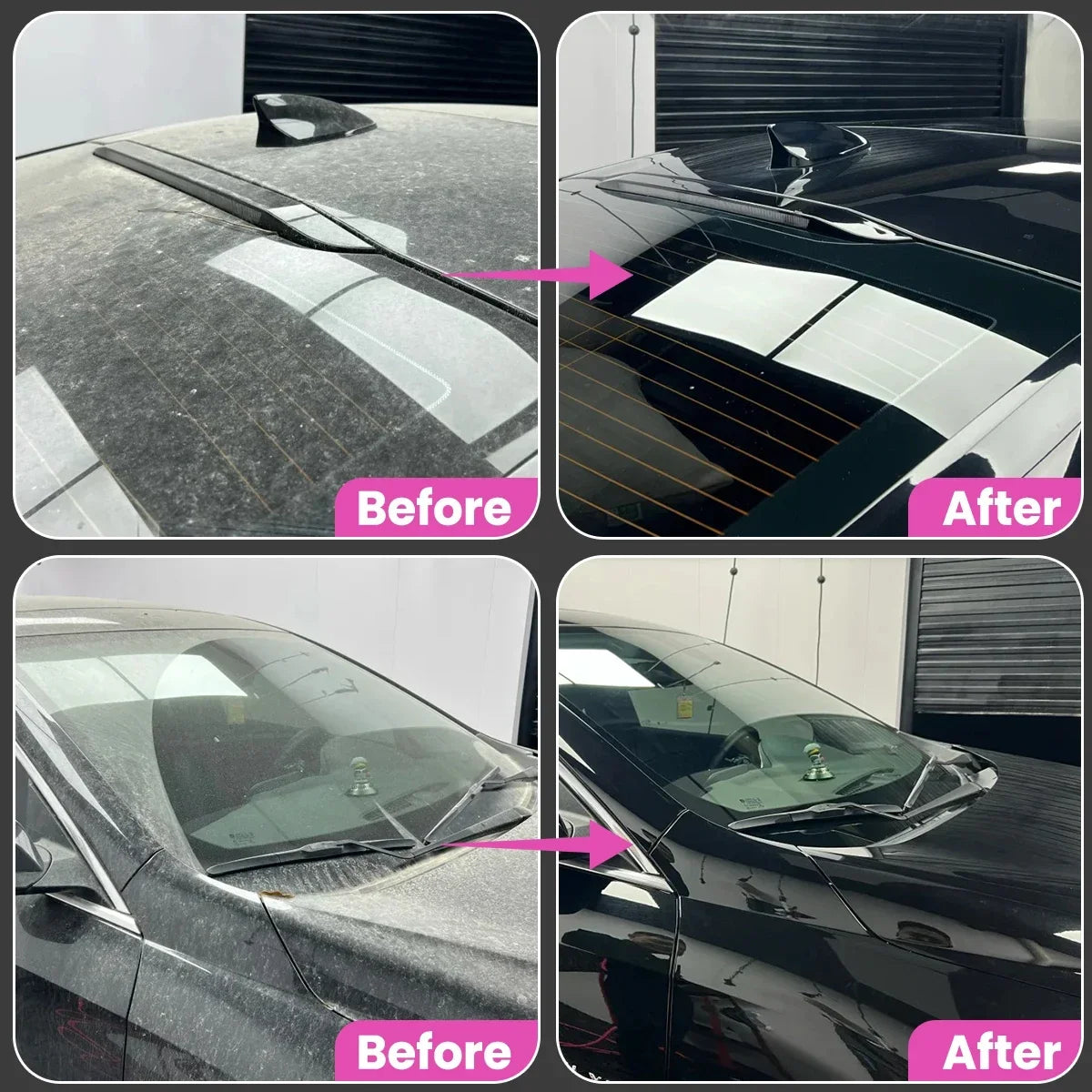 Pink Magic Foam Car Wash Shampoo Car High Concentration Sediment Pre-washed Off Wash Car Wash Soap Super Foam Cleaner X1 ﻿