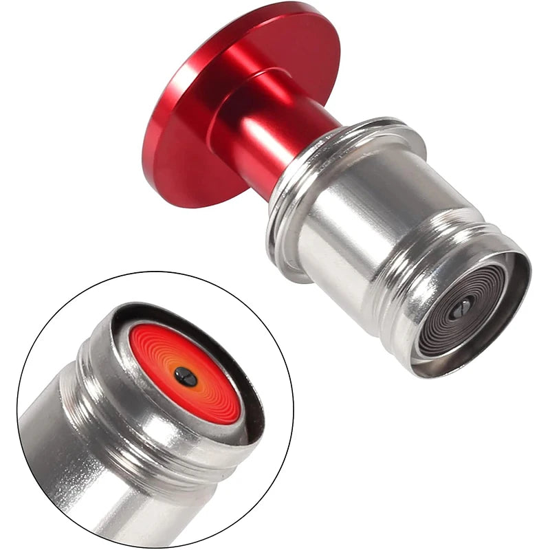 EJECT Button Car Cigarette Lighter Anodized Aluminum Universal 12-Volt Replacement Accessory Fits for Most Vehicl Socket