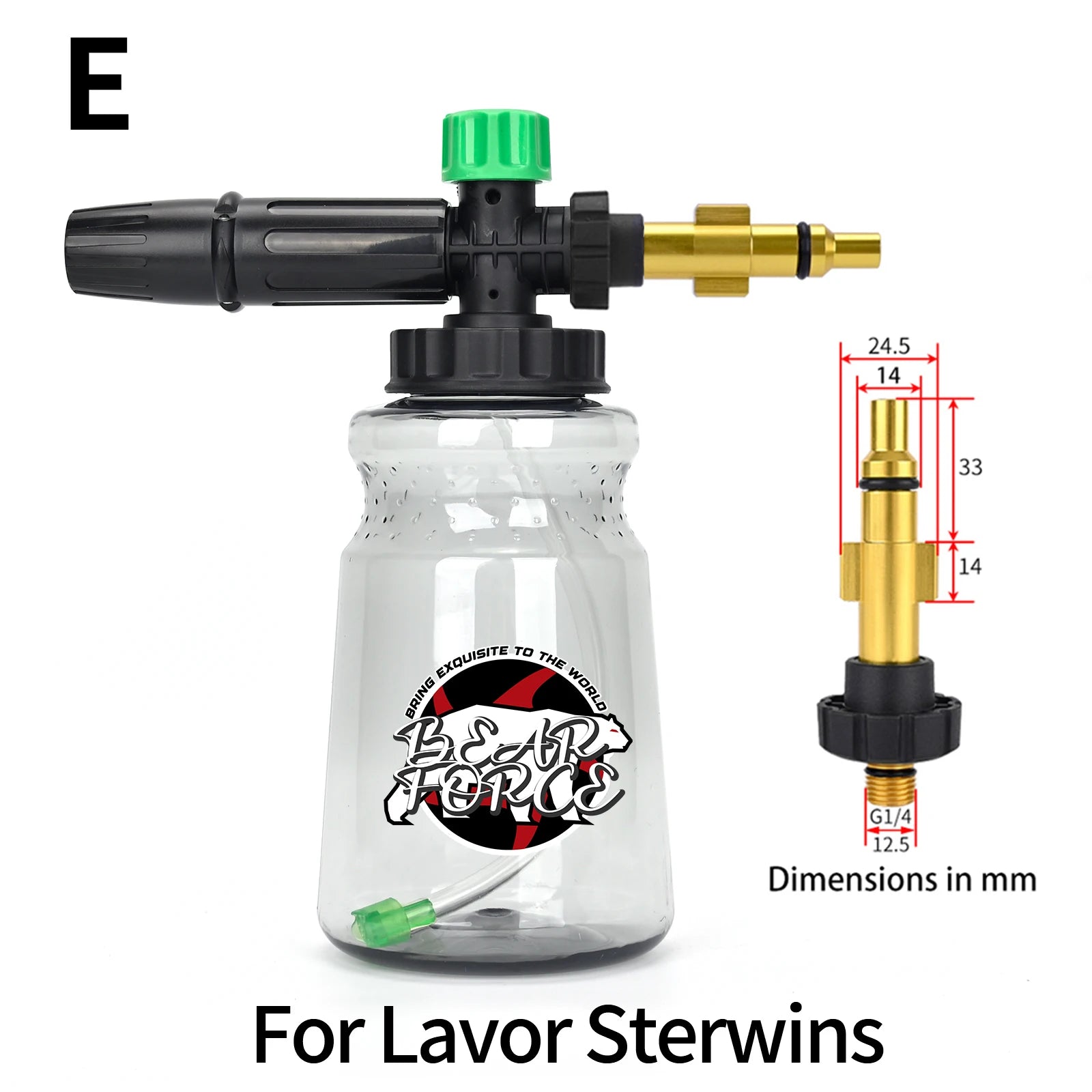 Car Wash Snow Foam Lance Foam Nozzle Foam Cannon Foam Generator for Daewoo Hammer Karcher Huter Makita High Pressure Washer