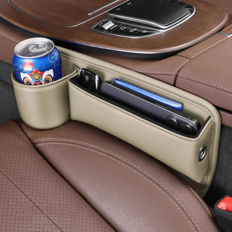 Car Seat Gap Organizer Storage Box Pocket Universal Wallet Keys Card Cup Phone Holder Auto Interior Accessories