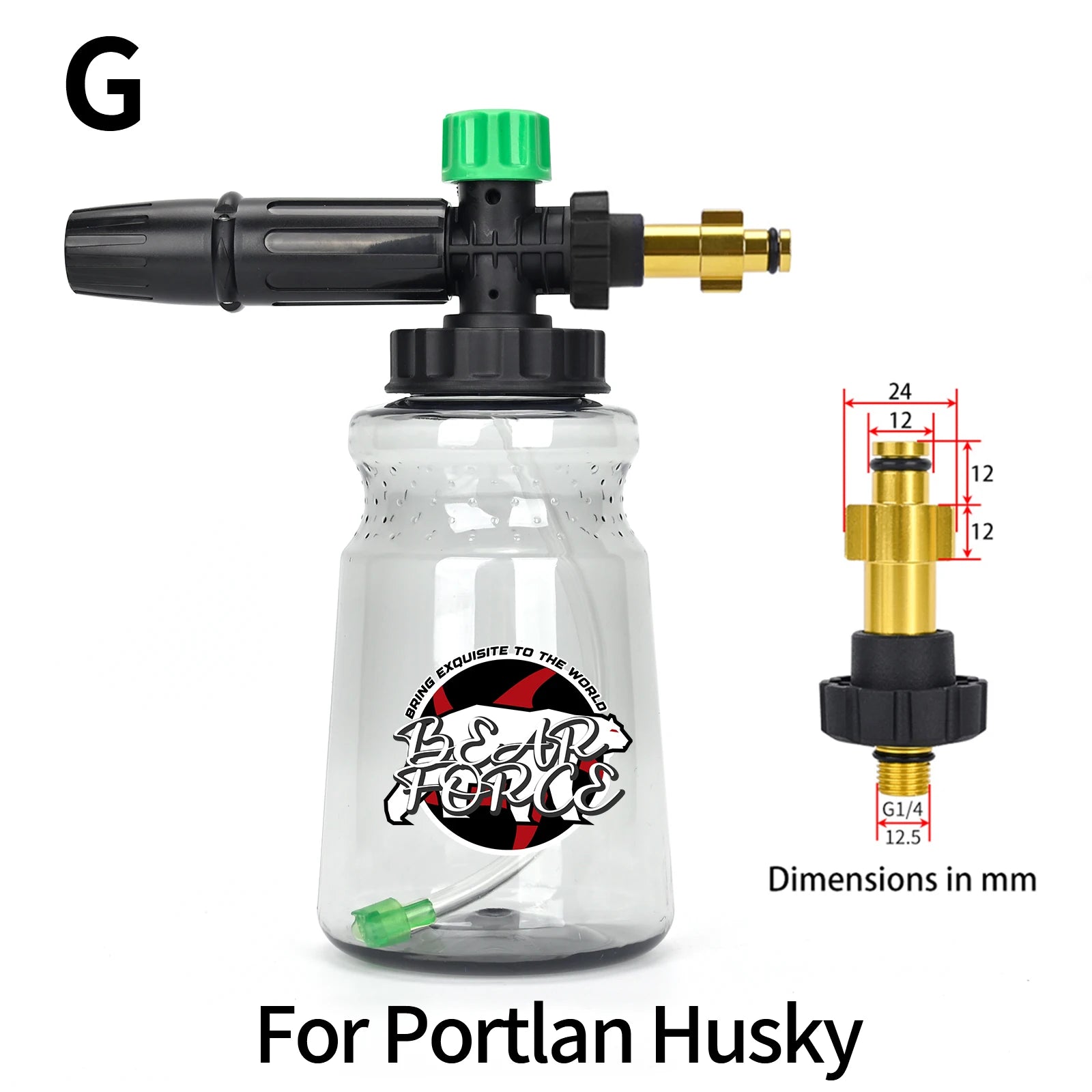 Car Wash Snow Foam Lance Foam Nozzle Foam Cannon Foam Generator for Daewoo Hammer Karcher Huter Makita High Pressure Washer
