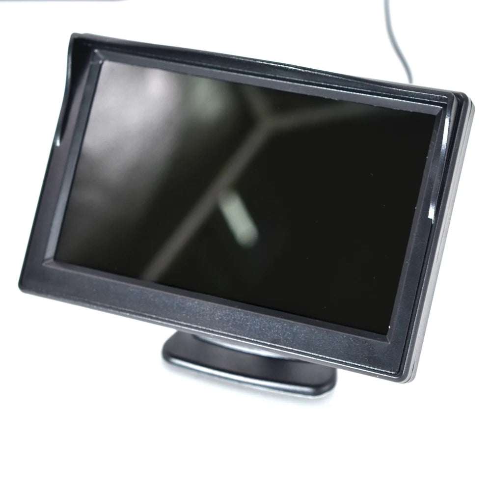 Universal Backup Car Rear view Camera with 4.3or 5 / 7 inch Monitor for Truck HD Screen LED Night Vision Waterproof Paking Bus