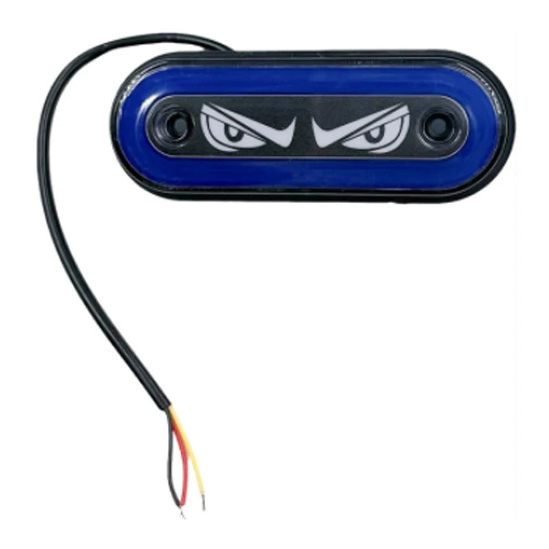 High Visibility 12V/24V LED Side Markers Flashing And Constant Light Modes For Trucks Trailers And Motorcycles