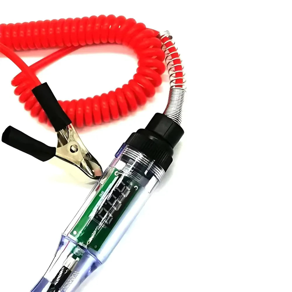 Car Truck Voltage Circuit Tester Auto 6V 24V Tools Car Diagnostic Probe Test Pen Light Bulb Electric Measuring Pen Tools