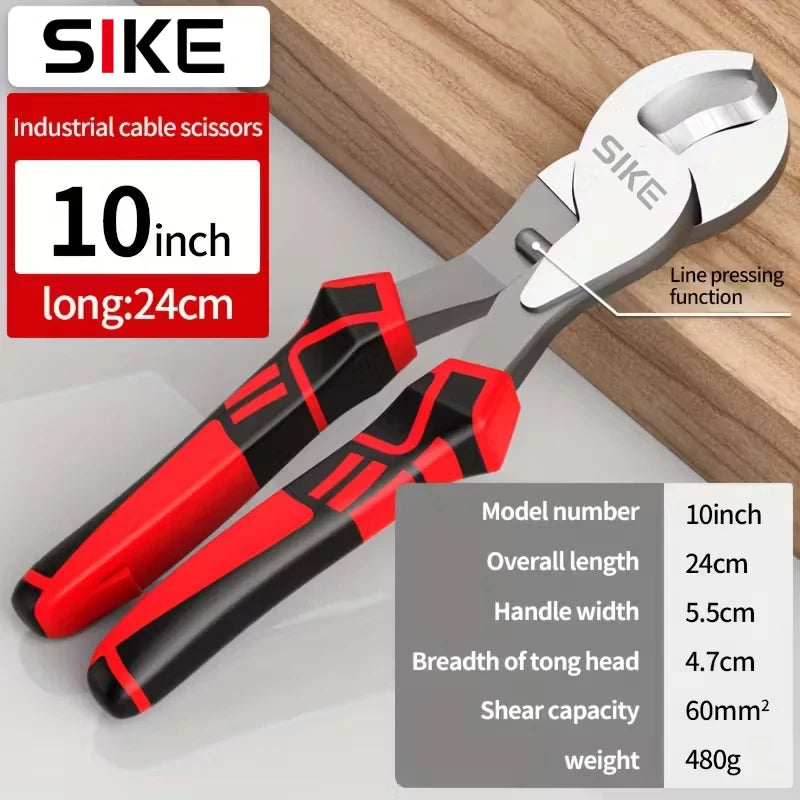 Cable cutters, electrician's pliers, wire strippers, crimping pliers, cable scissors, multi-purpose hand tools