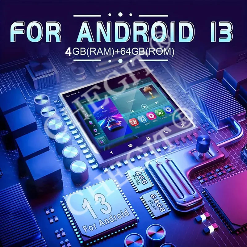 7/9/10 inch Universal Android 13 Car Radio 64G Autoradio android 2 Din car radio GPS BT Central Multimedia Smart car systems